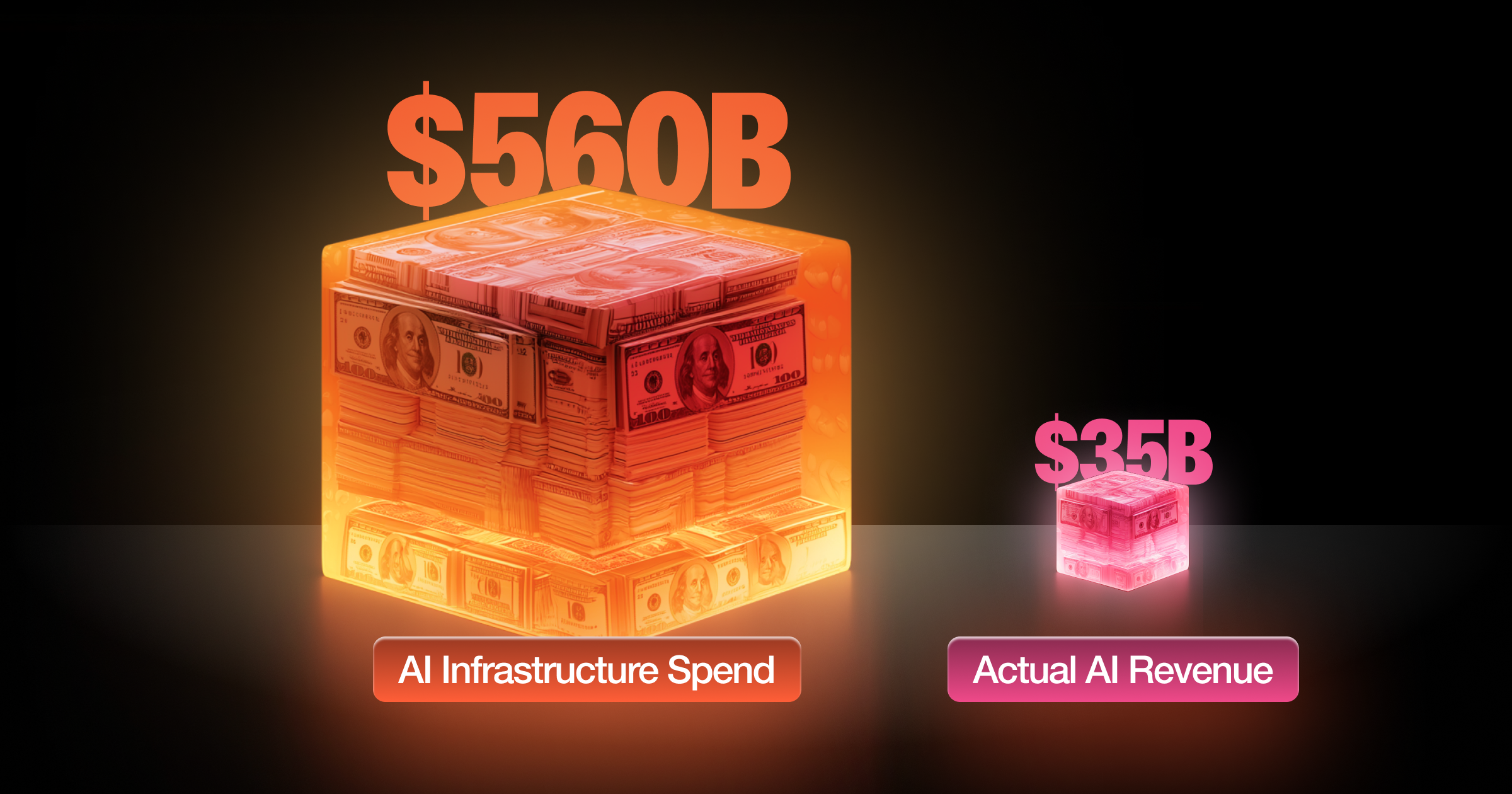 The AI Investment Reality Check: What $560 Billion Spent and $35 Billion Earned Actually Tells You